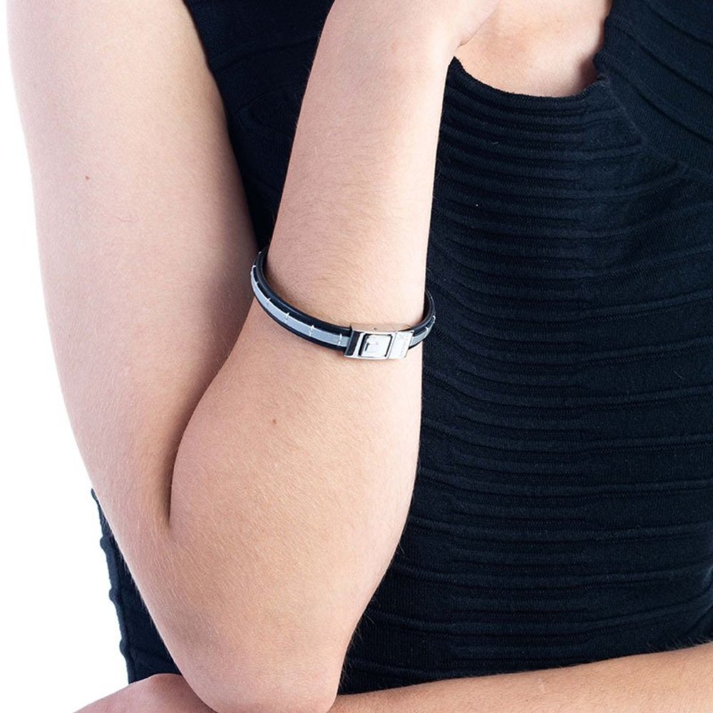 THOMPSON BLACK, WHITE SMOKE BRACELET | WOMENS